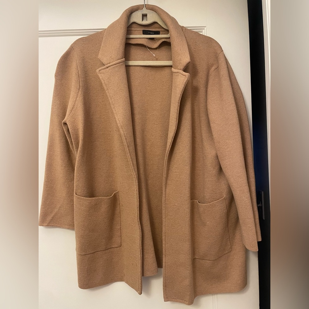 EUC J Crew Knit Blazer